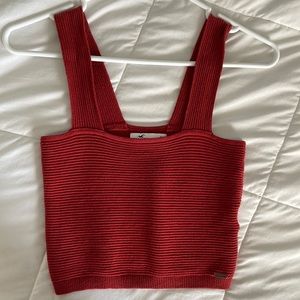 Hollister Ripped Cropped Tank Top